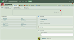 Desktop Screenshot of cannibleninja.deviantart.com