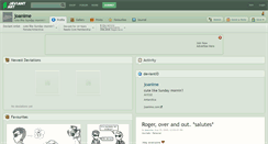 Desktop Screenshot of joanime.deviantart.com