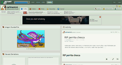 Desktop Screenshot of cartman6x6.deviantart.com
