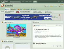 Tablet Screenshot of cartman6x6.deviantart.com
