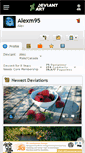 Mobile Screenshot of alexm95.deviantart.com