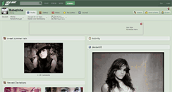 Desktop Screenshot of bubazinha.deviantart.com