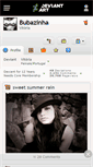 Mobile Screenshot of bubazinha.deviantart.com