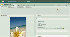 Desktop Screenshot of breathe-in-life.deviantart.com