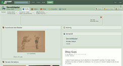 Desktop Screenshot of dewottmaster.deviantart.com