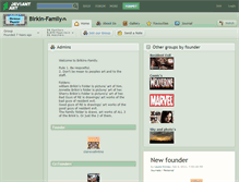 Tablet Screenshot of birkin-family.deviantart.com