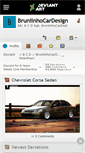 Mobile Screenshot of bruniinhocardesign.deviantart.com