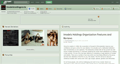 Desktop Screenshot of imodelsholdingsrevie.deviantart.com