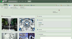 Desktop Screenshot of prohe.deviantart.com