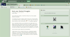 Desktop Screenshot of insidethedarkness.deviantart.com