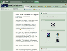 Tablet Screenshot of insidethedarkness.deviantart.com
