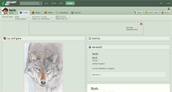 Desktop Screenshot of bexb.deviantart.com