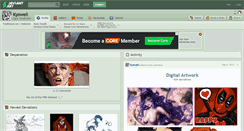 Desktop Screenshot of kyowell.deviantart.com