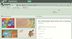 Desktop Screenshot of intelaqmali.deviantart.com