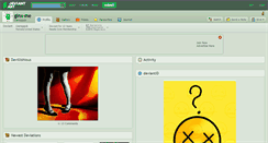 Desktop Screenshot of ginx-me.deviantart.com