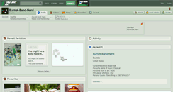 Desktop Screenshot of burnet-band-nerd.deviantart.com