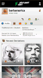 Mobile Screenshot of barbarasrica.deviantart.com