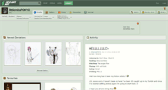 Desktop Screenshot of littlemissponyo.deviantart.com