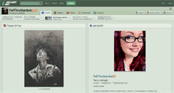 Desktop Screenshot of fallthrustardust.deviantart.com