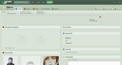 Desktop Screenshot of d0p1o.deviantart.com