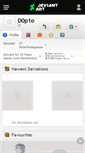 Mobile Screenshot of d0p1o.deviantart.com