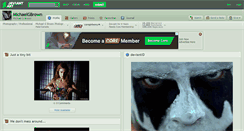 Desktop Screenshot of michaelgbrown.deviantart.com