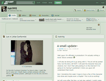 Tablet Screenshot of kairi995.deviantart.com