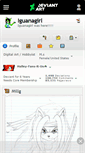 Mobile Screenshot of iguanagirl.deviantart.com