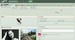 Desktop Screenshot of jenjofer.deviantart.com