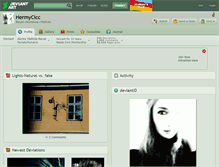 Tablet Screenshot of hermycicc.deviantart.com