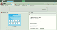 Desktop Screenshot of cloak27.deviantart.com