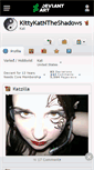 Mobile Screenshot of kittykatntheshadows.deviantart.com