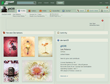 Tablet Screenshot of gnoir.deviantart.com