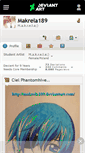 Mobile Screenshot of makrela189.deviantart.com
