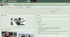 Desktop Screenshot of nikixxx.deviantart.com