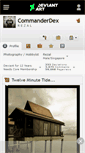 Mobile Screenshot of commanderdex.deviantart.com