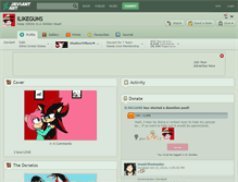 Tablet Screenshot of ilikeguns.deviantart.com