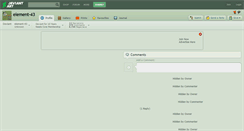 Desktop Screenshot of element-43.deviantart.com