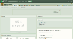 Desktop Screenshot of graffiti-culture.deviantart.com