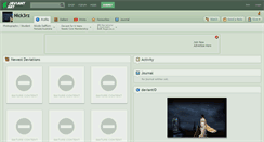 Desktop Screenshot of nick3rz.deviantart.com