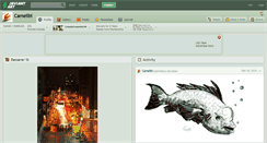 Desktop Screenshot of camelibi.deviantart.com