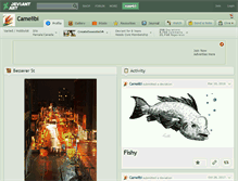Tablet Screenshot of camelibi.deviantart.com