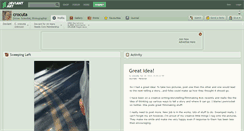 Desktop Screenshot of crocuta.deviantart.com