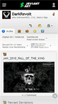 Mobile Screenshot of darkrevolt.deviantart.com