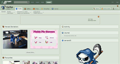 Desktop Screenshot of kyckyc.deviantart.com
