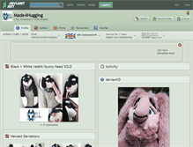 Tablet Screenshot of made4hugging.deviantart.com