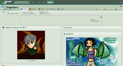 Desktop Screenshot of dragonpaws.deviantart.com