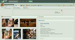 Desktop Screenshot of darkautumnking.deviantart.com