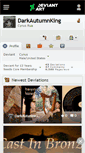 Mobile Screenshot of darkautumnking.deviantart.com