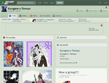 Tablet Screenshot of kurogane-x-tomoyo.deviantart.com